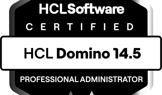HCLSoftware Certified Professional Administrator – Notes/Domino 14.5