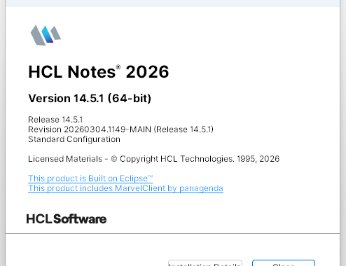 HCL Domino 14.5.1 is uit
