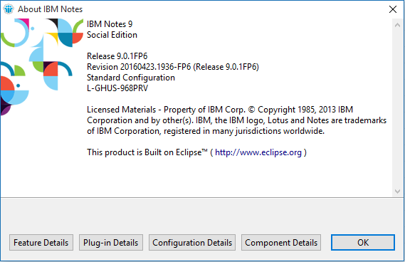 IBM-Notes-901FP6
