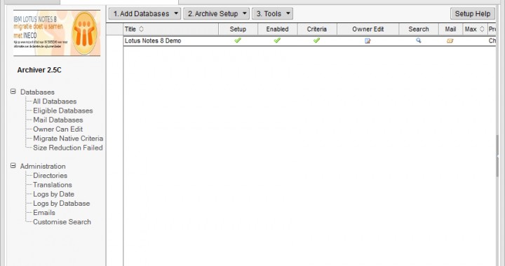 IBM Notes Archiverings Tool